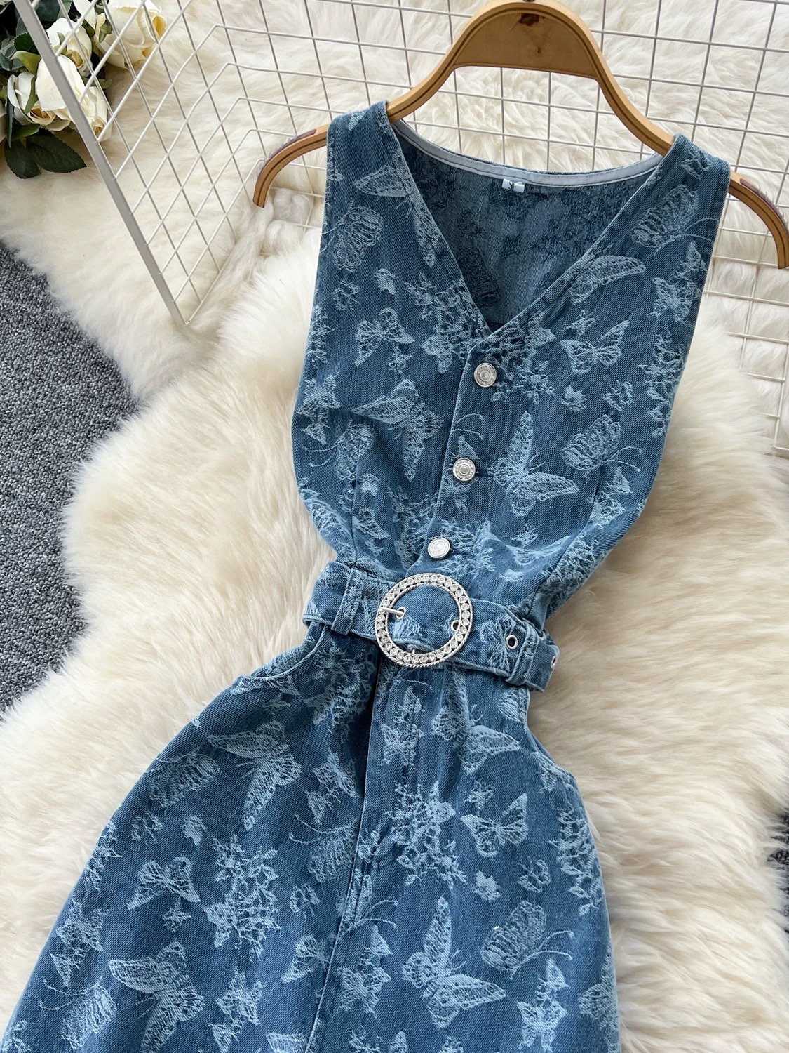 Fits like a glove denim overalls  DJS111 images